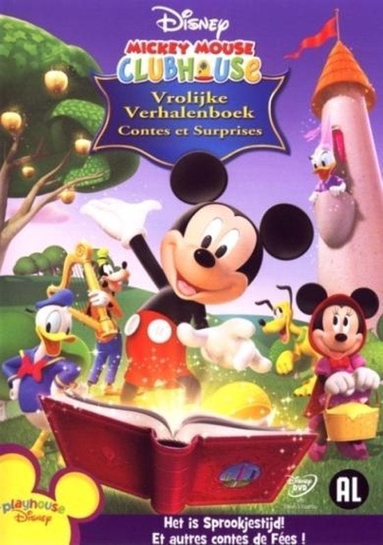 Disney's Mickey Mouse Clubhouse - Vrolijke Verhalenboek, Cd's en Dvd's, Dvd's | Tekenfilms en Animatie, Ophalen of Verzenden