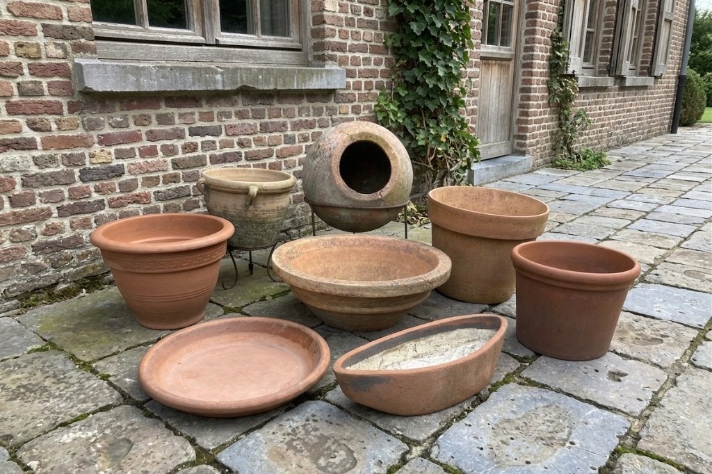 Bloempotten aan 15€ per stuk, Enlèvement, Synthétique, Jardin