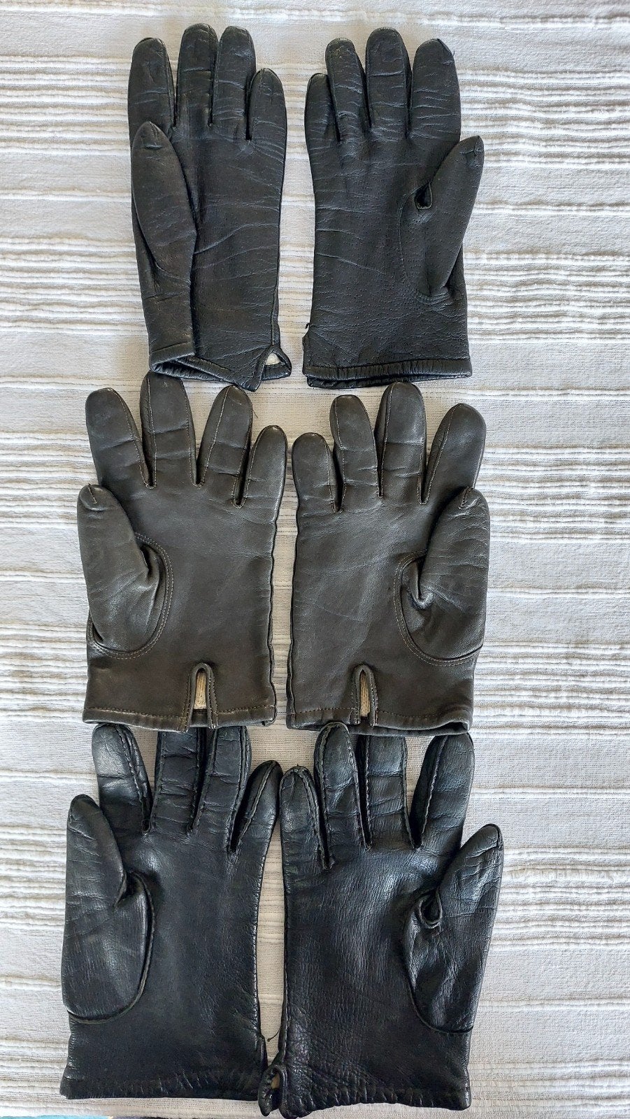 Leren handschoenen, Ophalen of Verzenden