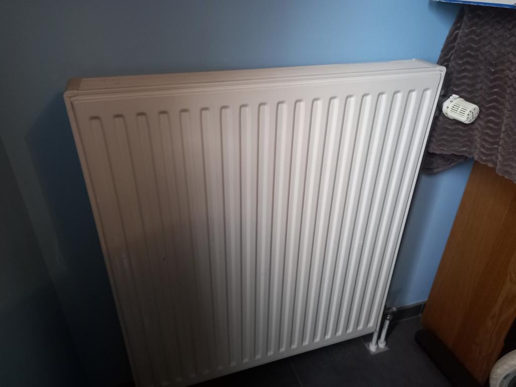 Verschillende radiatoren Brugman met aansluitingen + knoppen, Ophalen