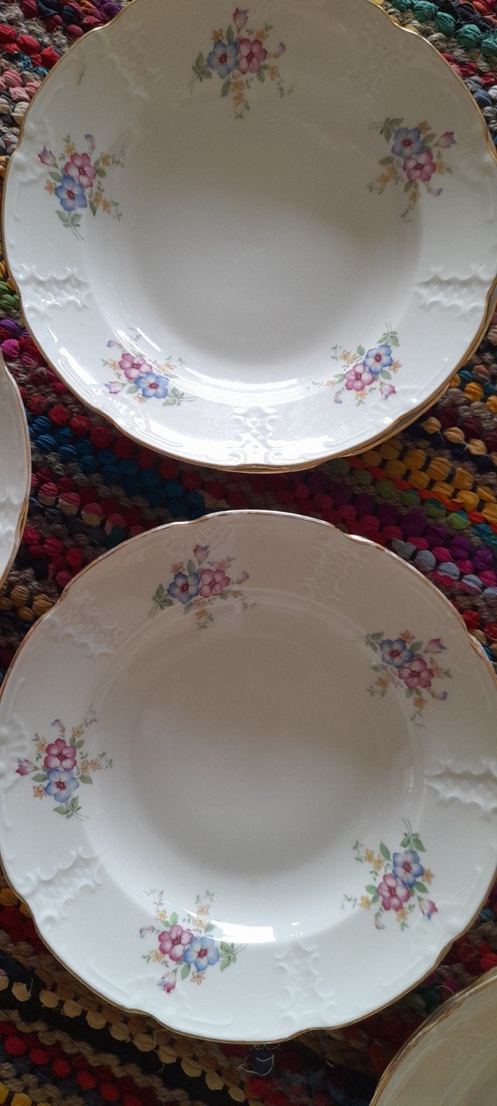 13 grandes assiettes creuses anciennes MOSA Maastricht, Huis en Inrichting, Keuken | Servies, Ophalen of Verzenden, Gebruikt, Klassiek