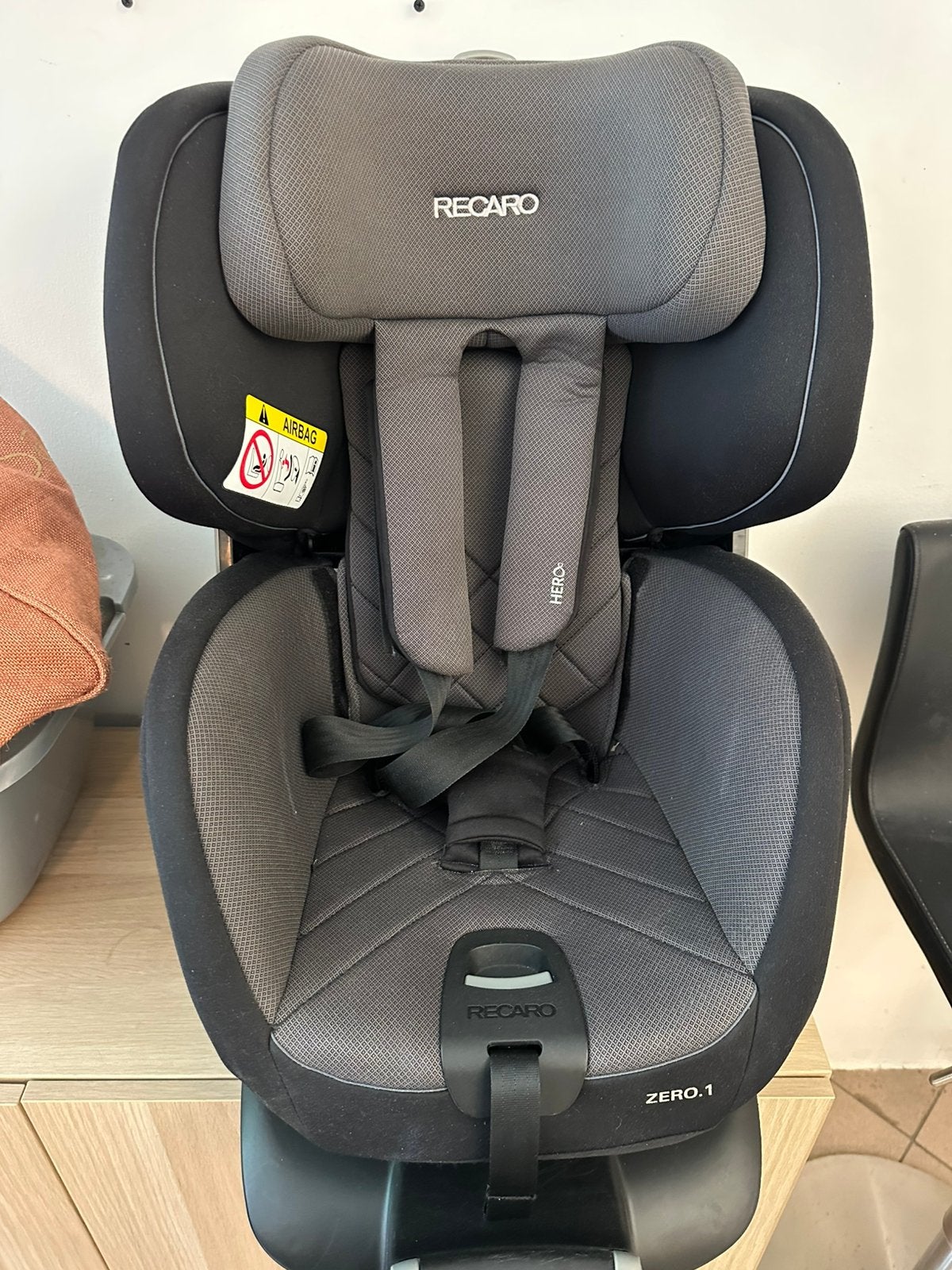 Autostoel + isofix, Ophalen, Zo goed als nieuw, Isofix