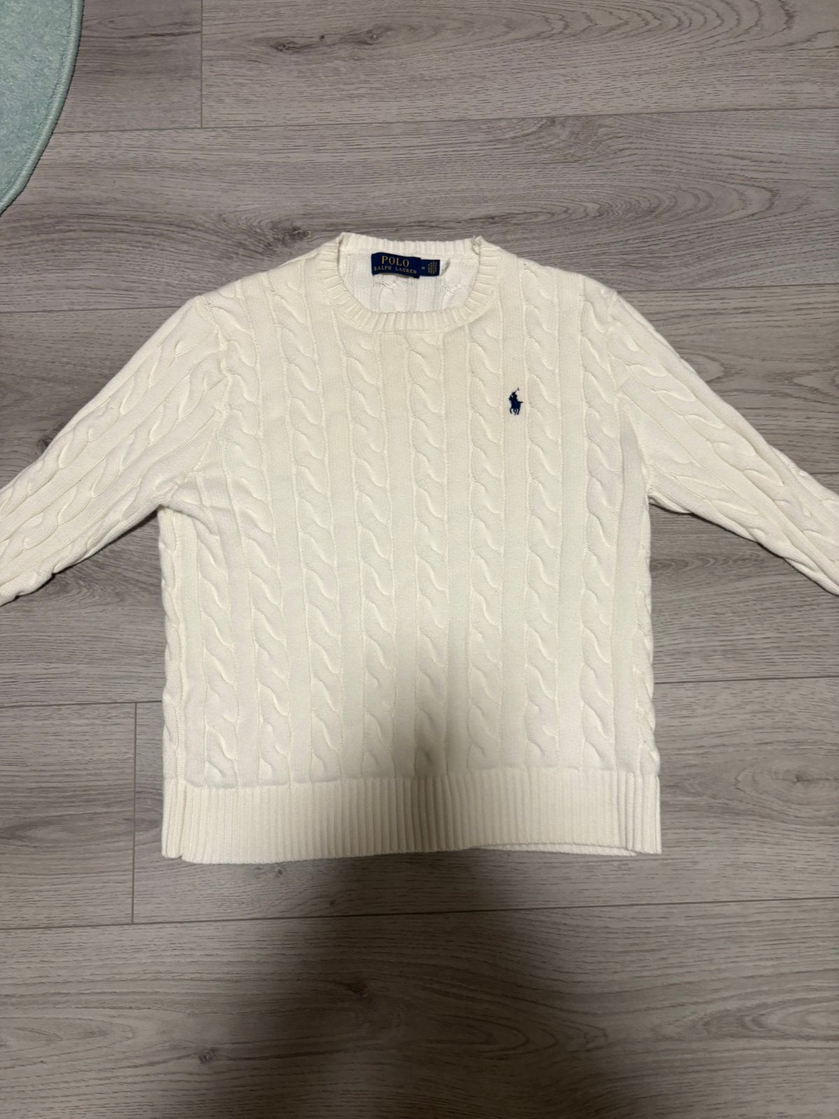 Ralph lauren sweater, Ophalen of Verzenden, Zo goed als nieuw, Maat 48/50 (M), Beige