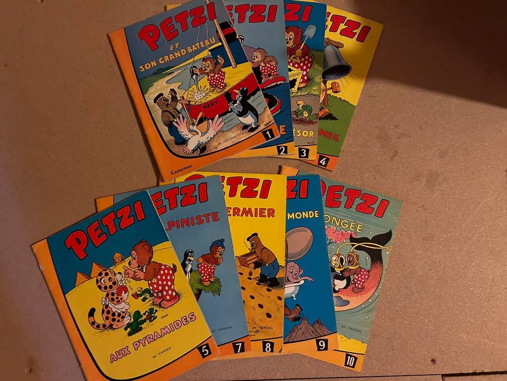 Bd Petzi, Livres, Plusieurs BD, Enlèvement ou Envoi, Comme neuf
