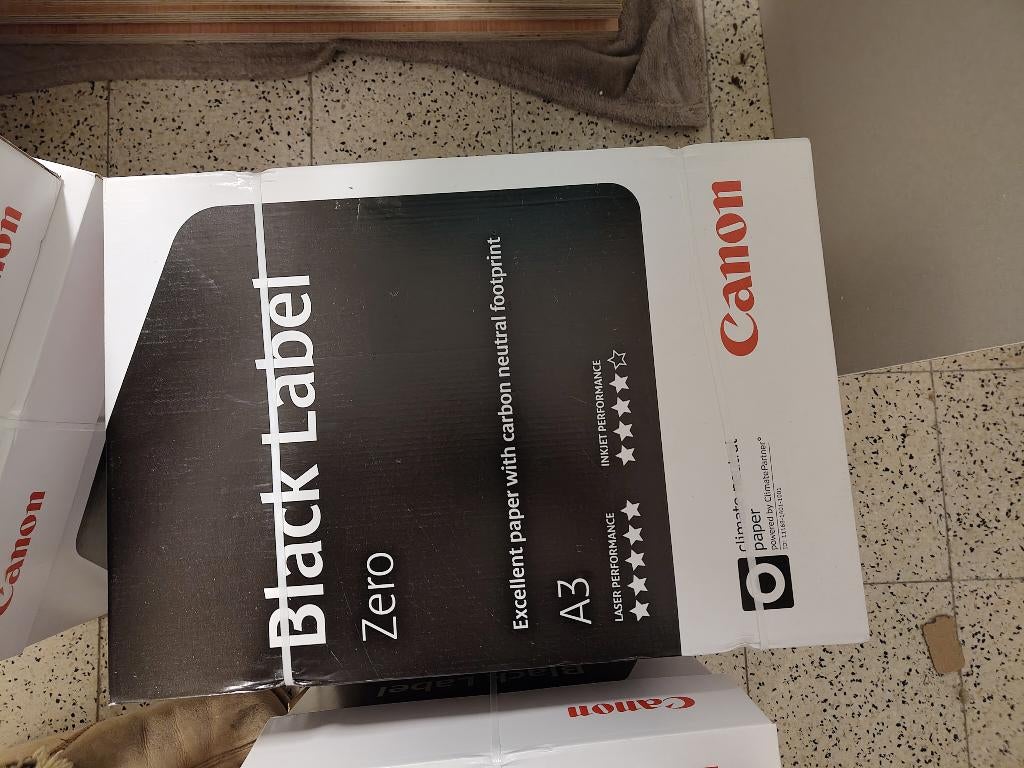 3 dozen X A4 + 1 x A3 Canon Black print papier, Diversen, Papierwaren, Ophalen