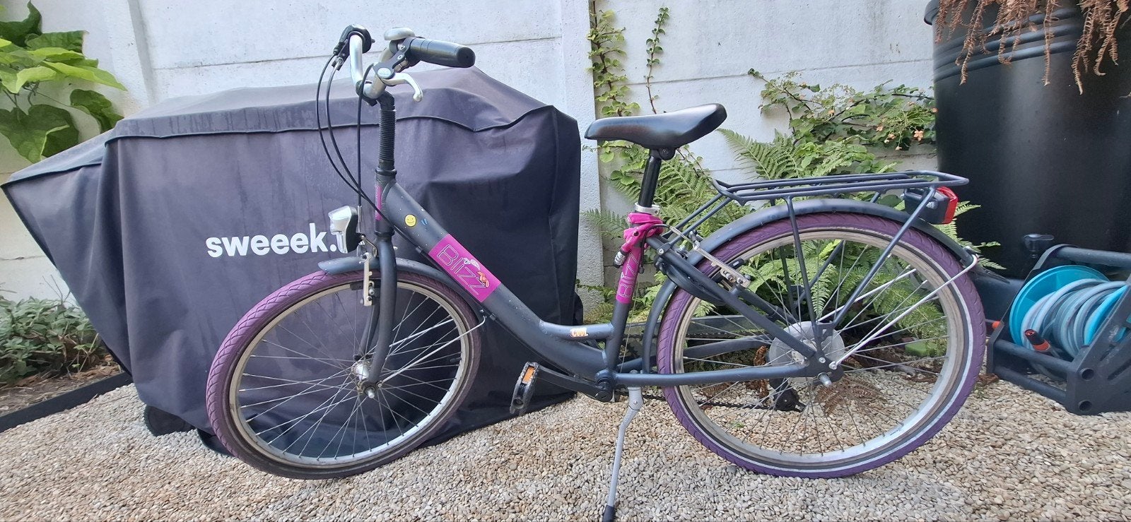 Kinderfiets 24 inch, Ophalen