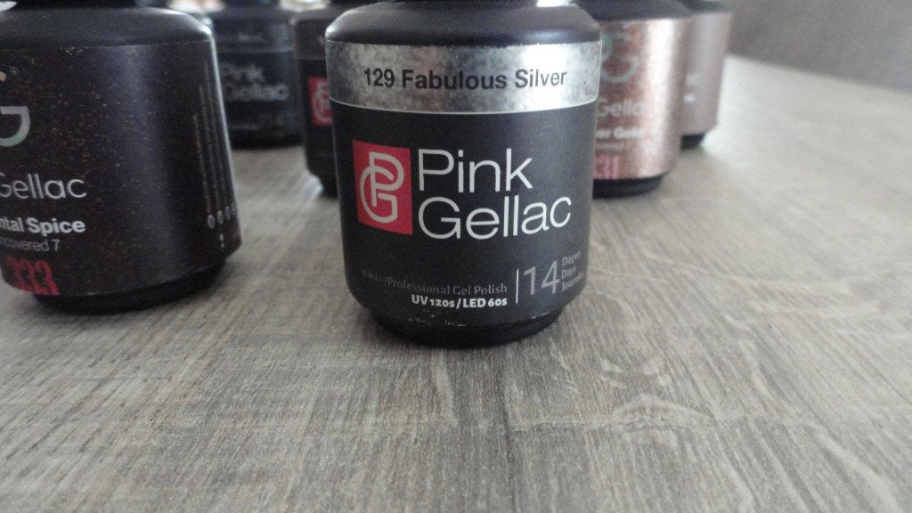Pink gellac nagellak, Overige kleuren, Ophalen of Verzenden, Zo goed als nieuw, Handen en Nagels