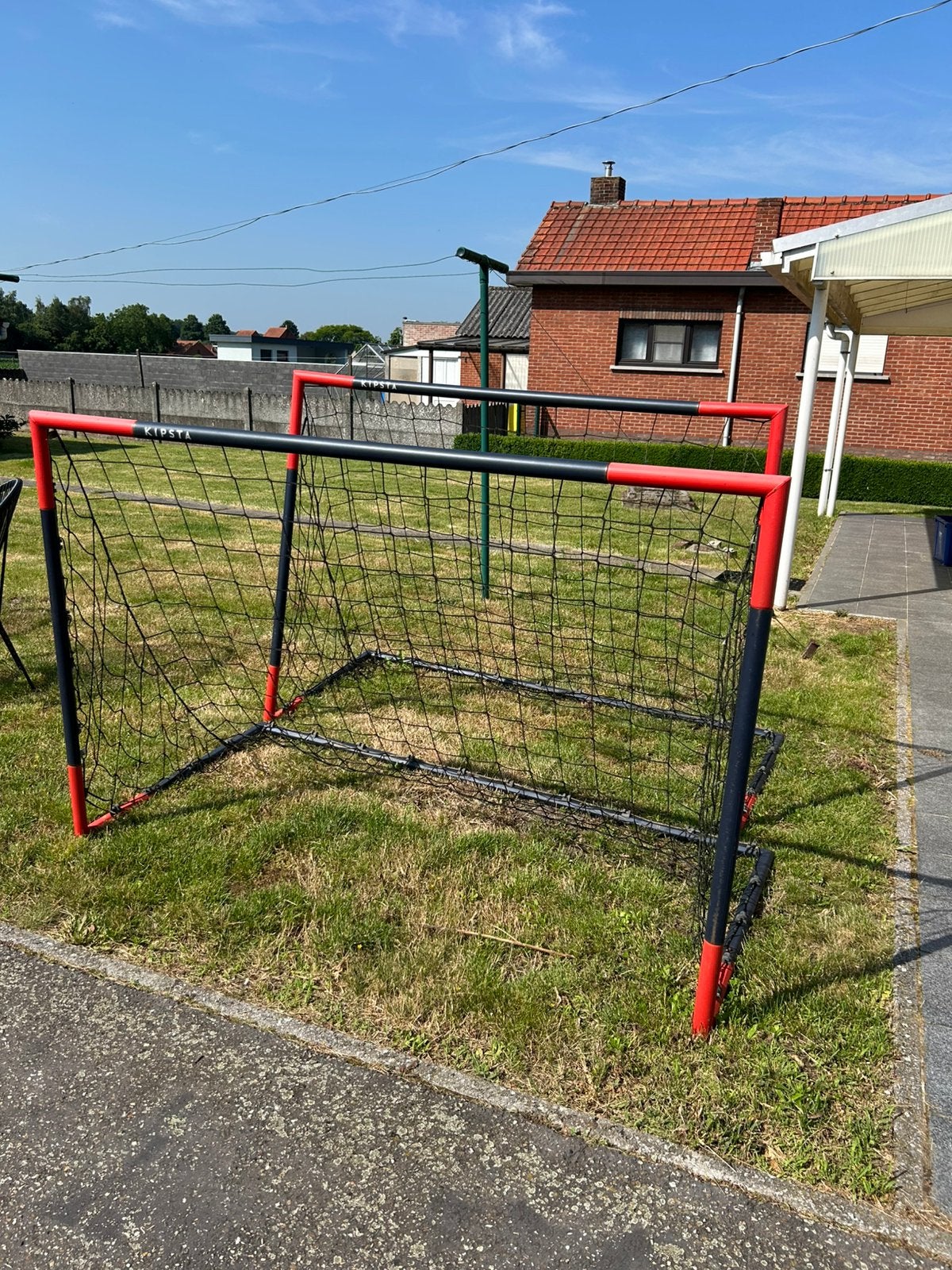 Voetbalgoalen Kipsta, Ophalen, Gebruikt