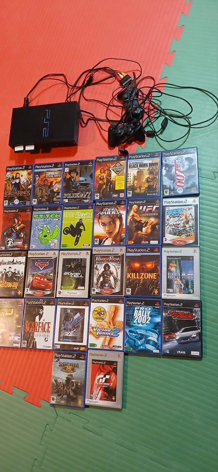 Playstation 2 PS2 met 2 controlers en 26 games, Enlèvement