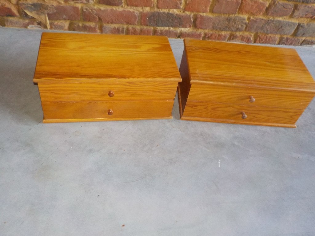 2 Mini ladenkastjes, Ophalen