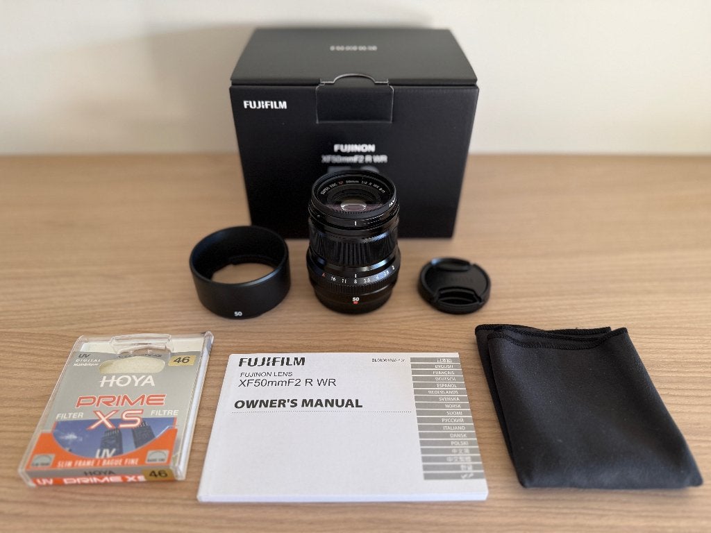 Fujifilm XF 50mm F2 R WR, Ophalen, Fujifilm, Zo goed als nieuw, 50 mm