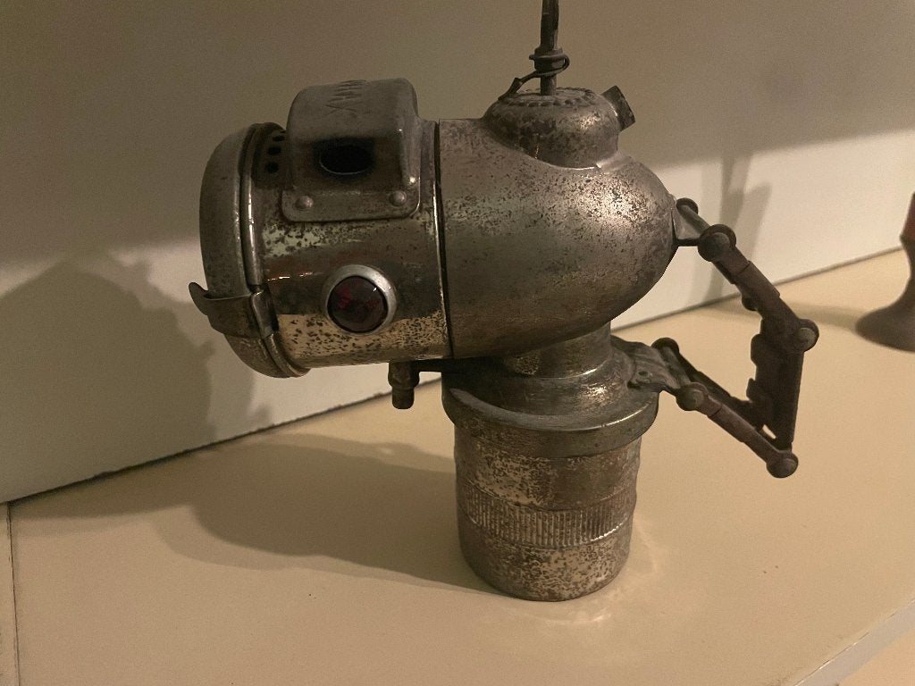 Vélo ancien - Carbure-Light (2 pièces), Enlèvement
