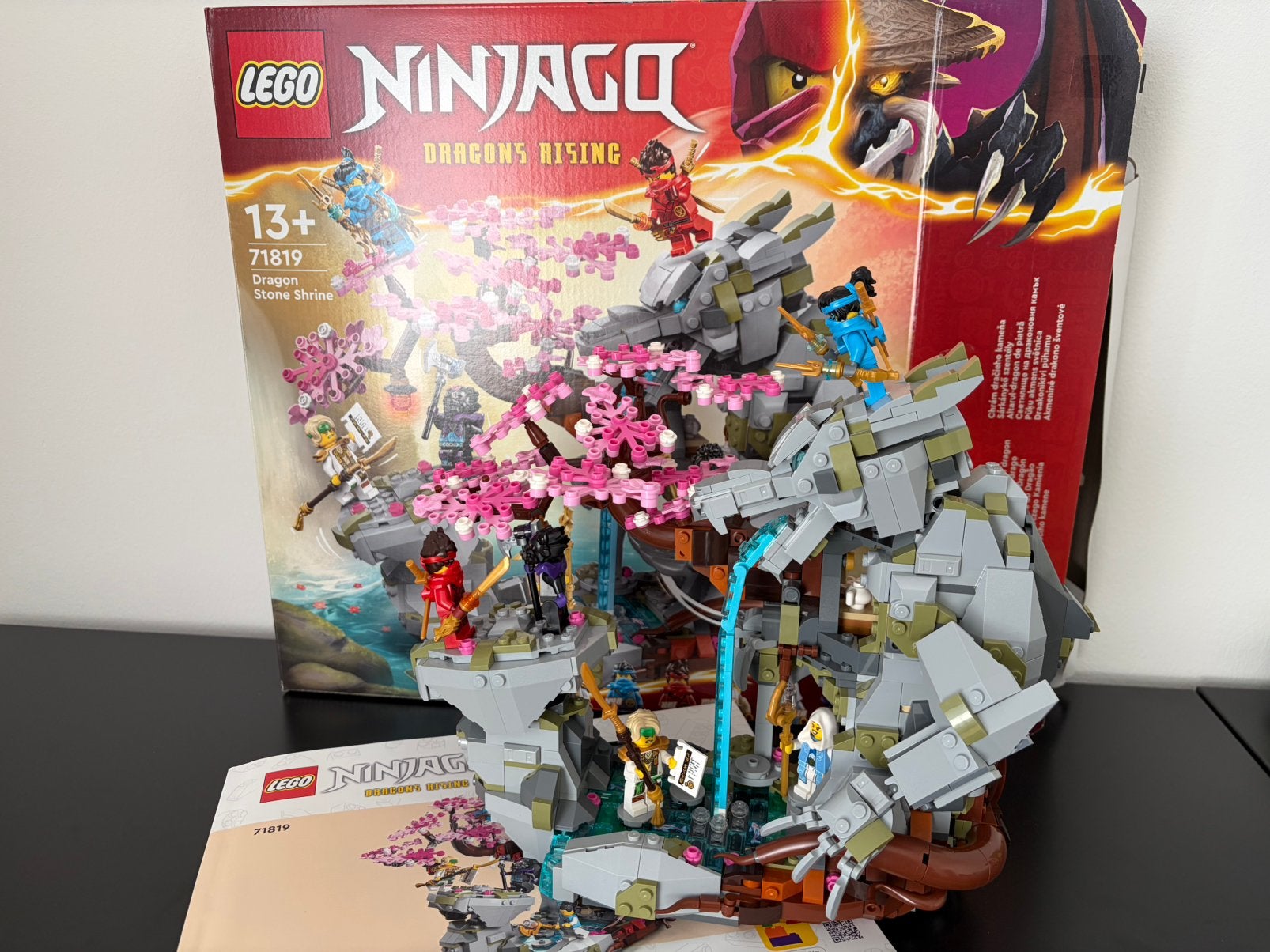 Lego Ninjago Dragon Stone Shrine 71819, Ophalen, Lego, Zo goed als nieuw, Compleet