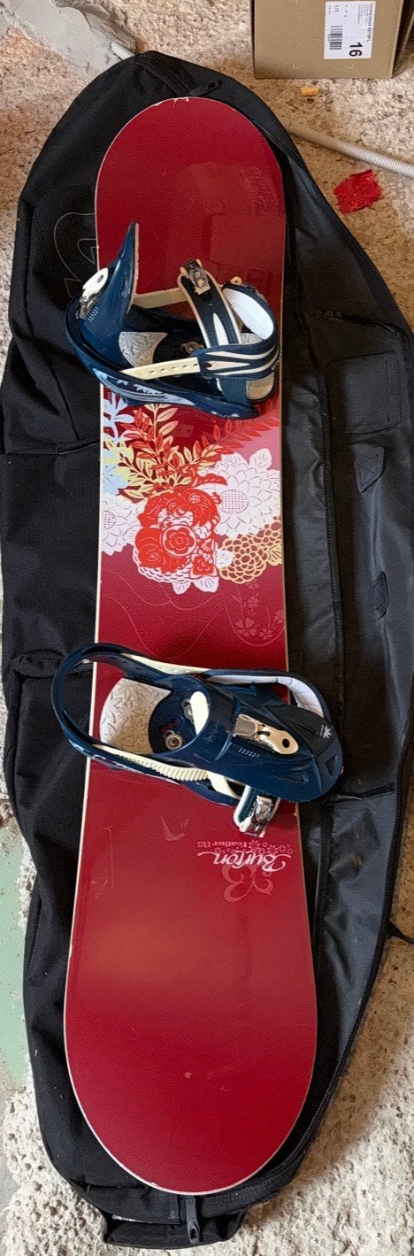 Snowboard + boots, Sport en Fitness, Snowboarden, Ophalen, Gebruikt