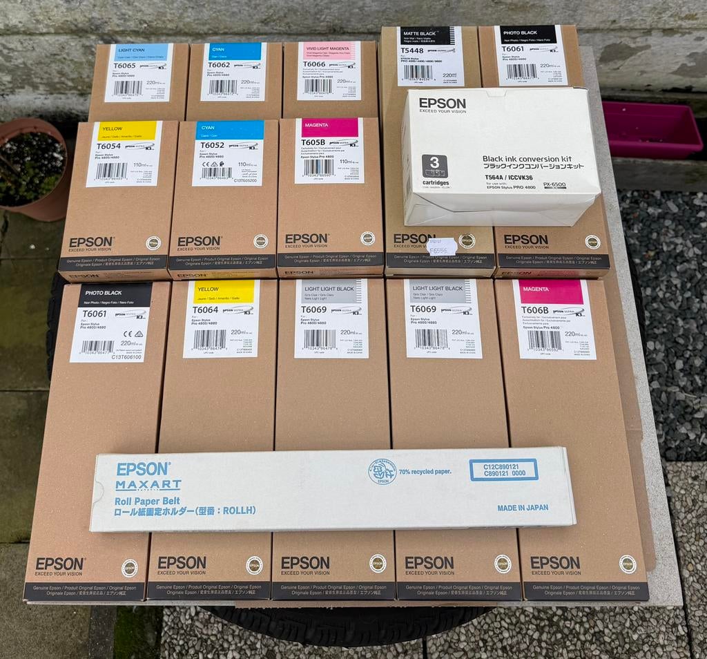 Cartouches Encre EPSON Stylus PRO 4800/4880, Ophalen, Nieuw, Cartridge