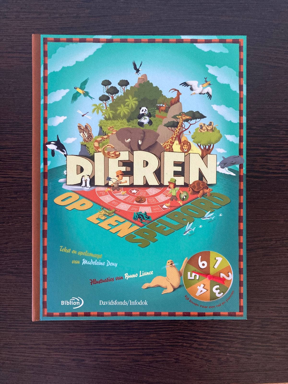 Dieren op een spelbord Madeleine Deny, Ophalen of Verzenden, Zo goed als nieuw