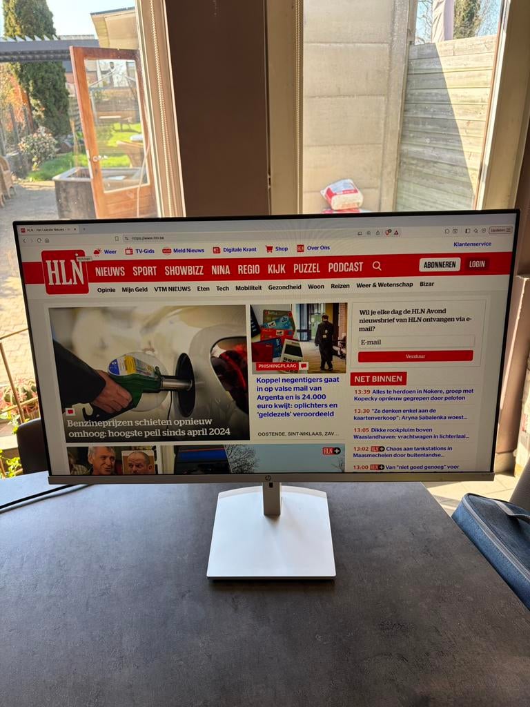 27” Hp computerscherm, Ophalen, Zo goed als nieuw