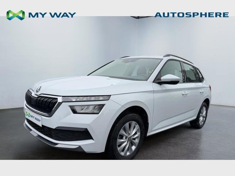 Skoda Kamiq Kamiq 1.0 TSI Ambition (EU6AP), Auto's, Skoda, Navigatiesysteem, Overige modellen, Wit, Handgeschakeld