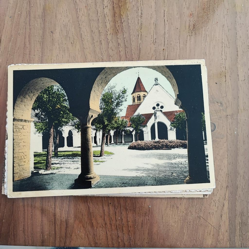 Cour de l'église de Knokke Zoute, Collections, Cartes postales | Belgique, Enlèvement ou Envoi