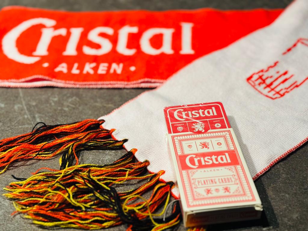 Écharpe Cristal Alken + jeux de cartes, Enlèvement ou Envoi, Comme neuf