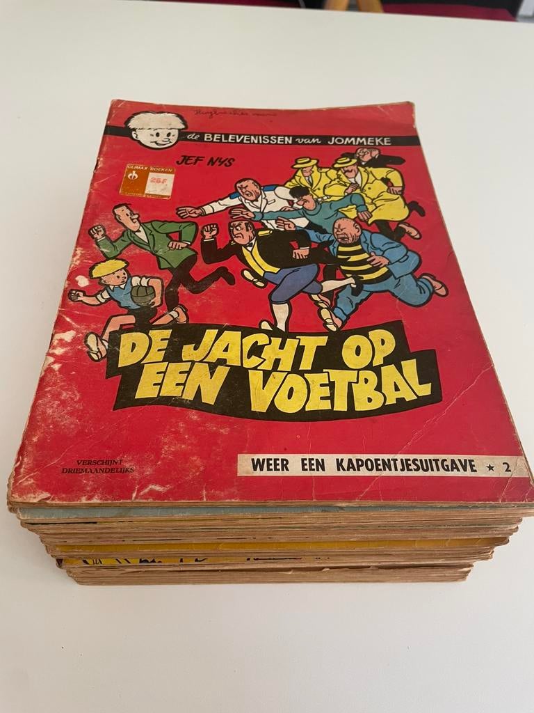 Jommeke strips, Meerdere stripboeken, Ophalen, Gelezen