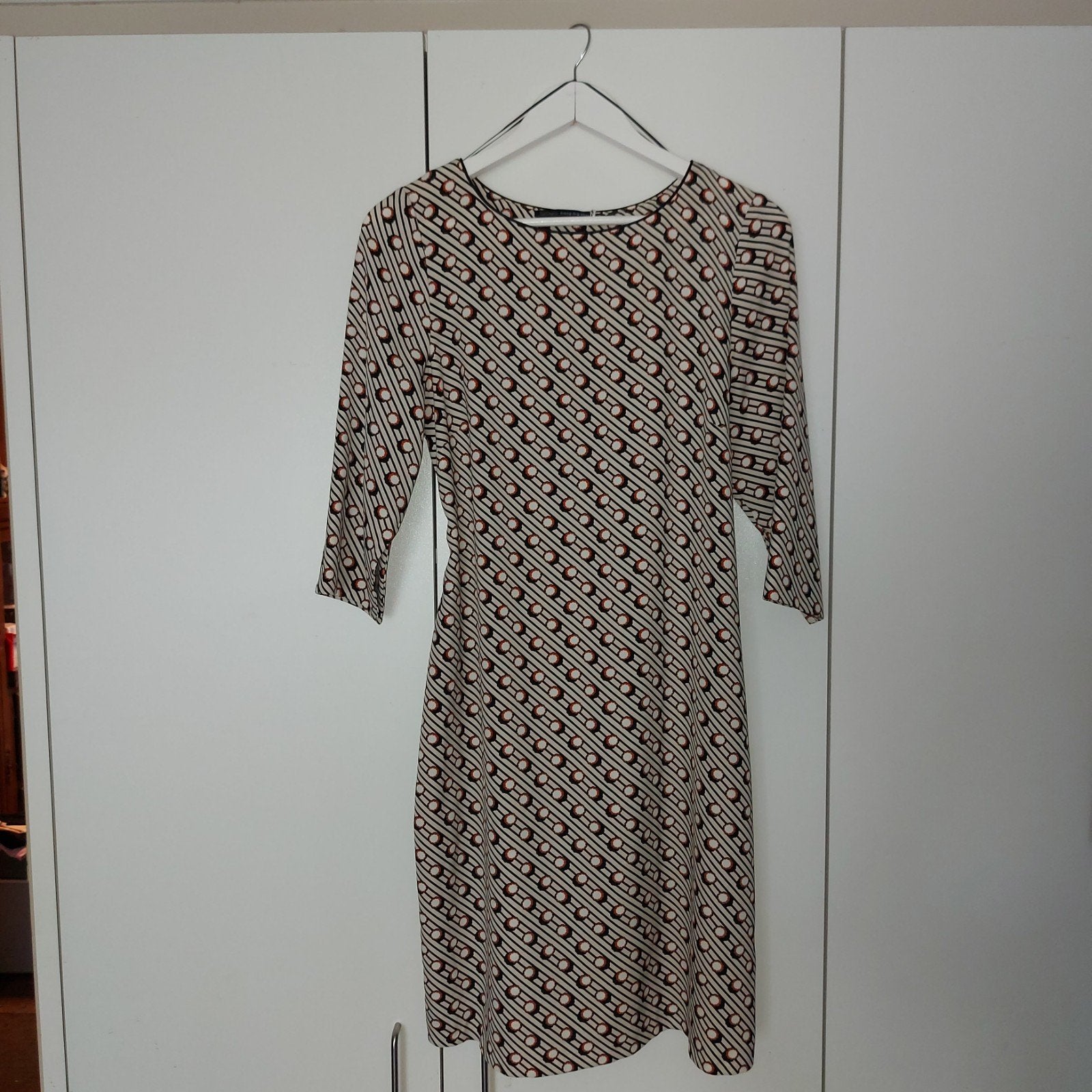 kleed  step, Kleding | Dames, Maat 38/40 (M), Bruin, Zo goed als nieuw, Step