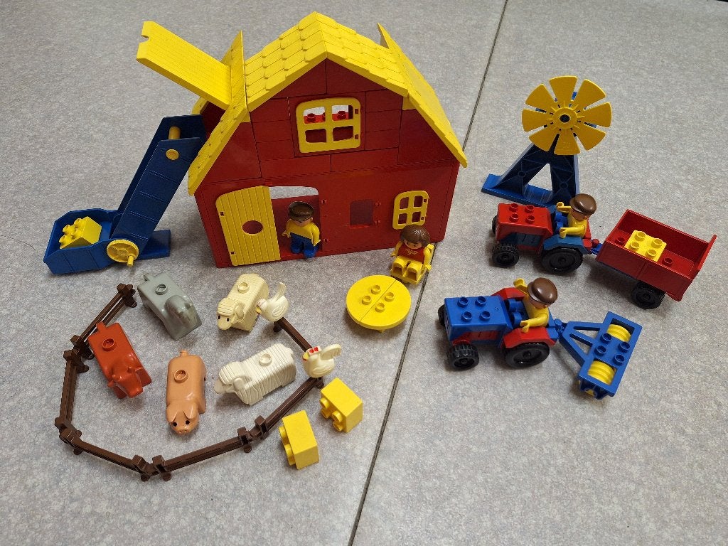 Duplo Boerderij, Ophalen, Gebruikt, Complete set, Duplo