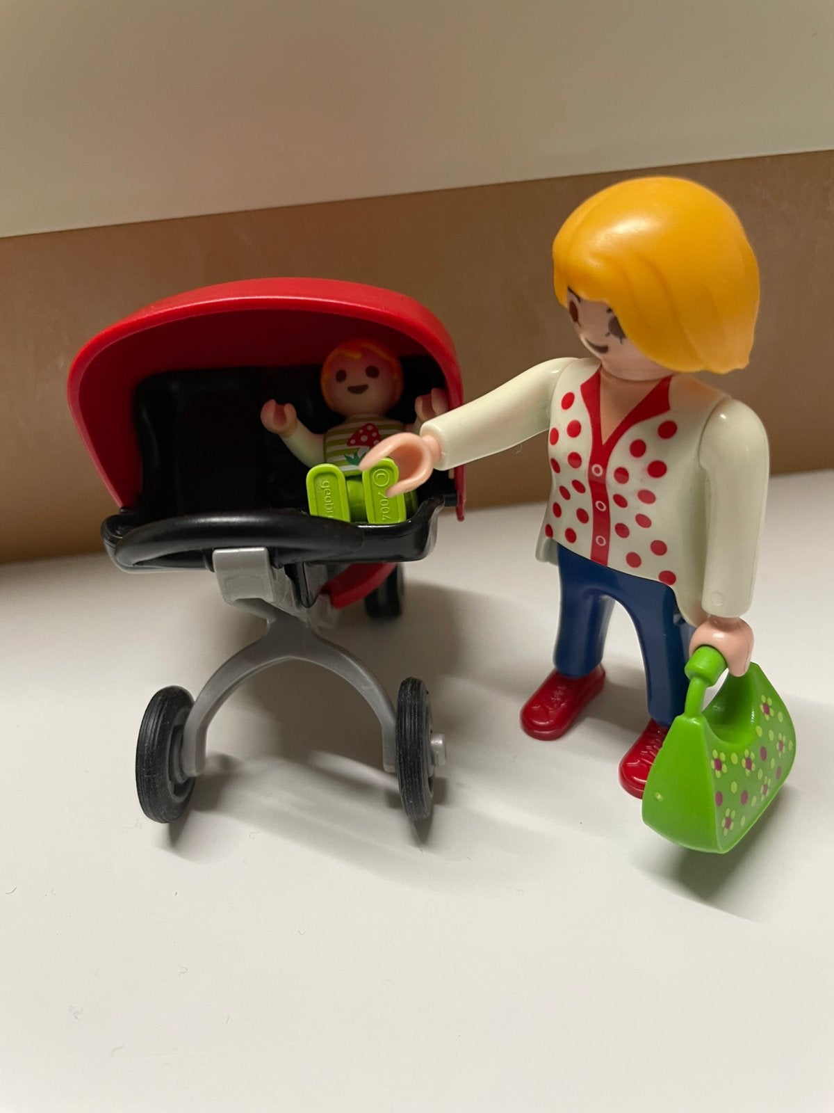 Playmobil City life - Tweeling kinderwagen - 5573, Complete set, Ophalen of Verzenden, Zo goed als nieuw, City life