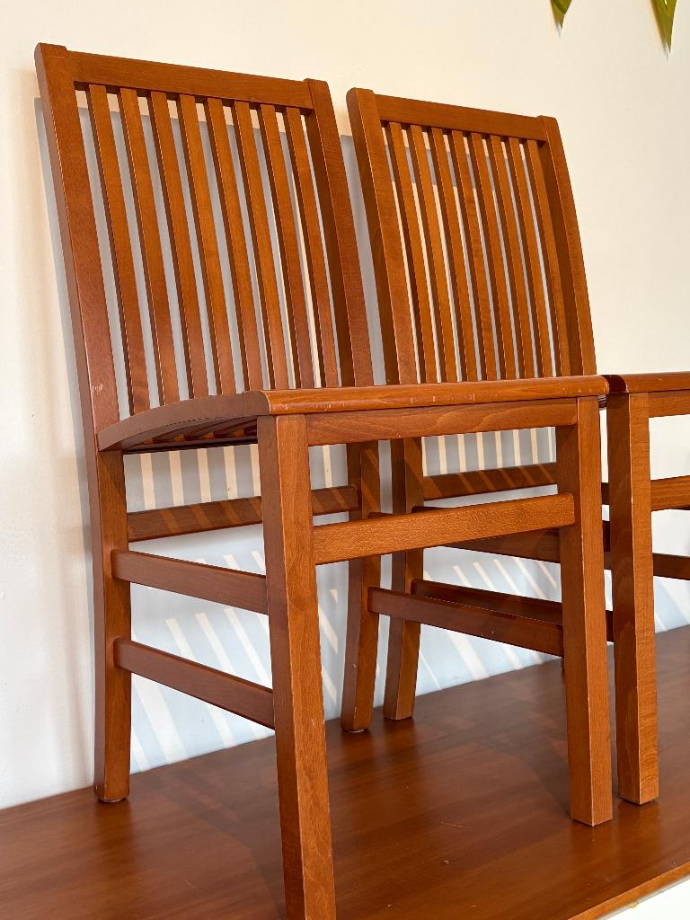 2 chaises de chez Habitat, Huis en Inrichting, Stoelen, Ophalen, Gebruikt, Twee, Bruin