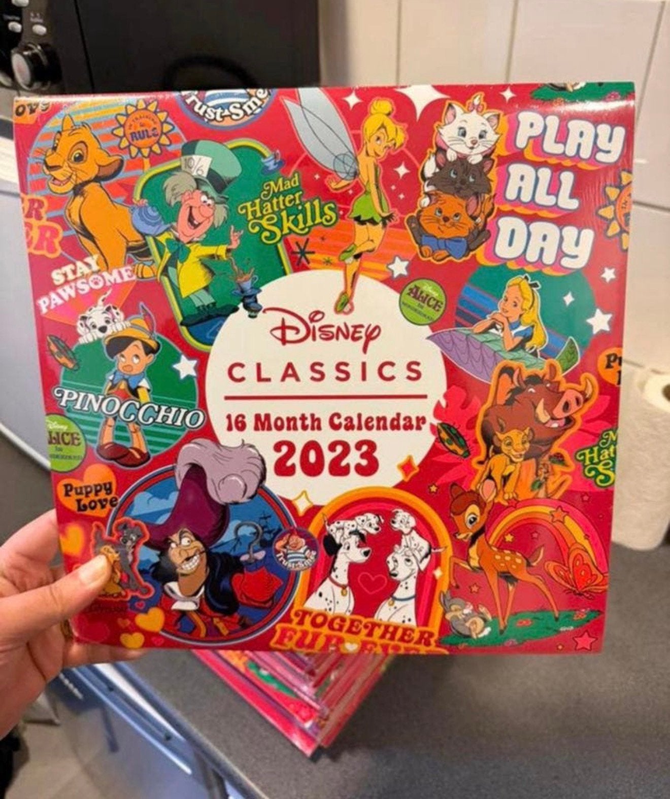 PARTIJ 100X Disney Classics Kalender 2023 | Nieuw | 30x30 cm, Ophalen of Verzenden, Nieuw