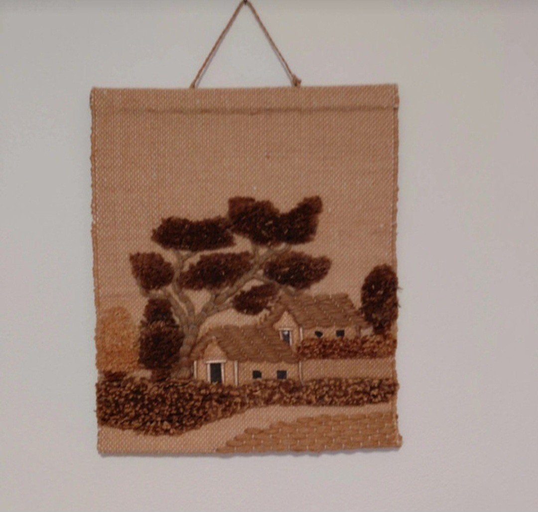 Wandtapijt 50 op 42 cm
Perfecte staat,
Afhalen in Lanaken, Huis en Inrichting, Woonaccessoires | Wanddecoraties, Ophalen