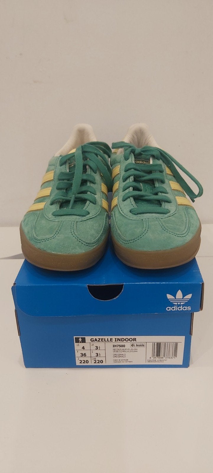 Adidas Gazelle groen/geel, Vêtements | Femmes, Neuf, Adidas, Sneakers et Baskets, Enlèvement