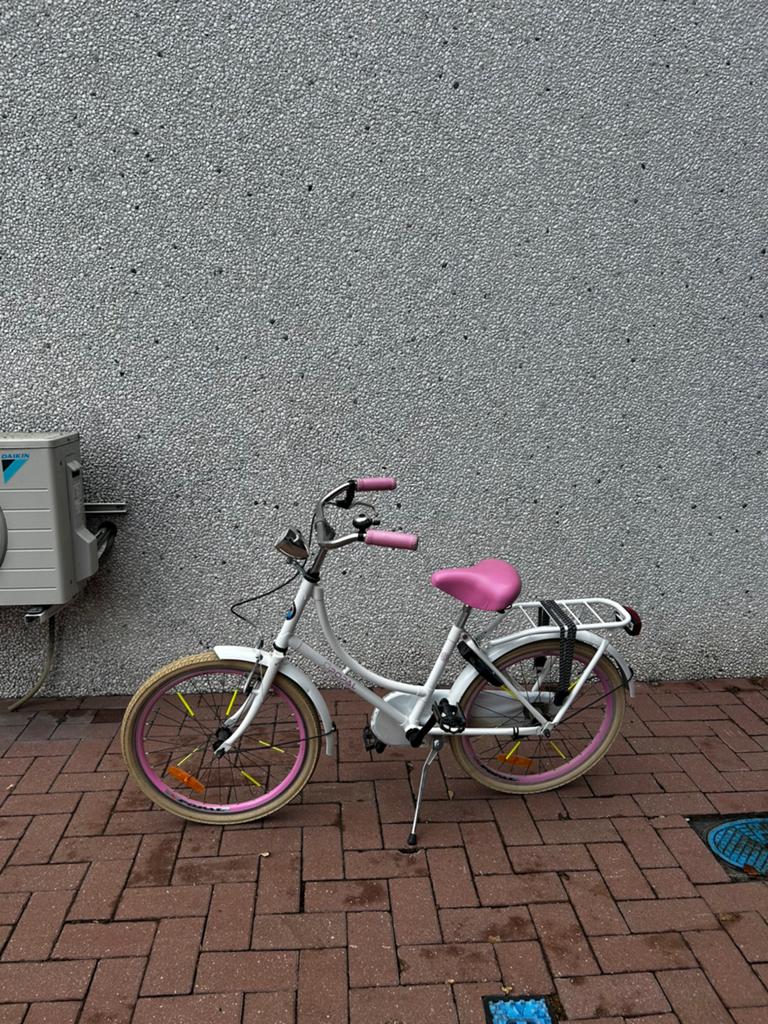 Meisjesfiets Popal Omafiets OM22, Fietsen en Brommers, Ophalen, Terugtraprem, 22 inch, Handrem