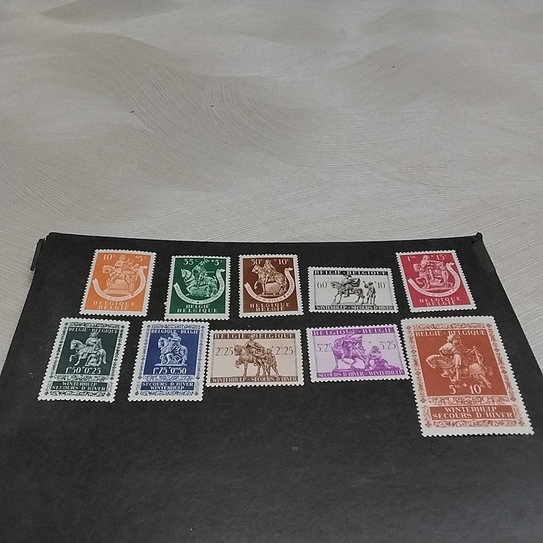BELGIQUE 603/612 en parfait état avec cote 7,75€, Enlèvement ou Envoi, Neuf