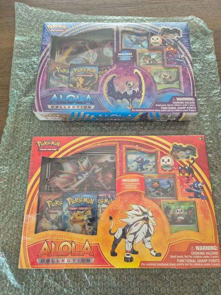 Pokemon Alola Collection Lunala & Solgaleo Perfecte seal set, Enlèvement, Neuf, Autres types