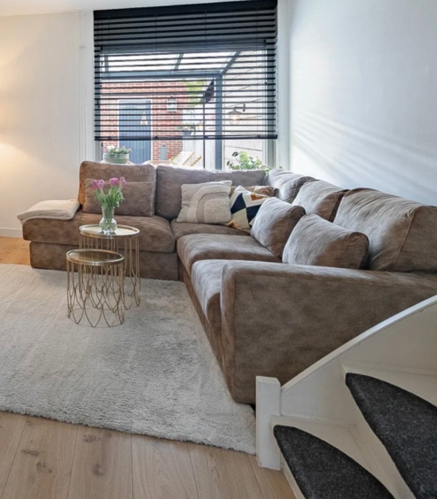 Urban Sofa geïmpregneerde hoekbank., Ophalen, Zo goed als nieuw, Stof, Moderne hoekbank