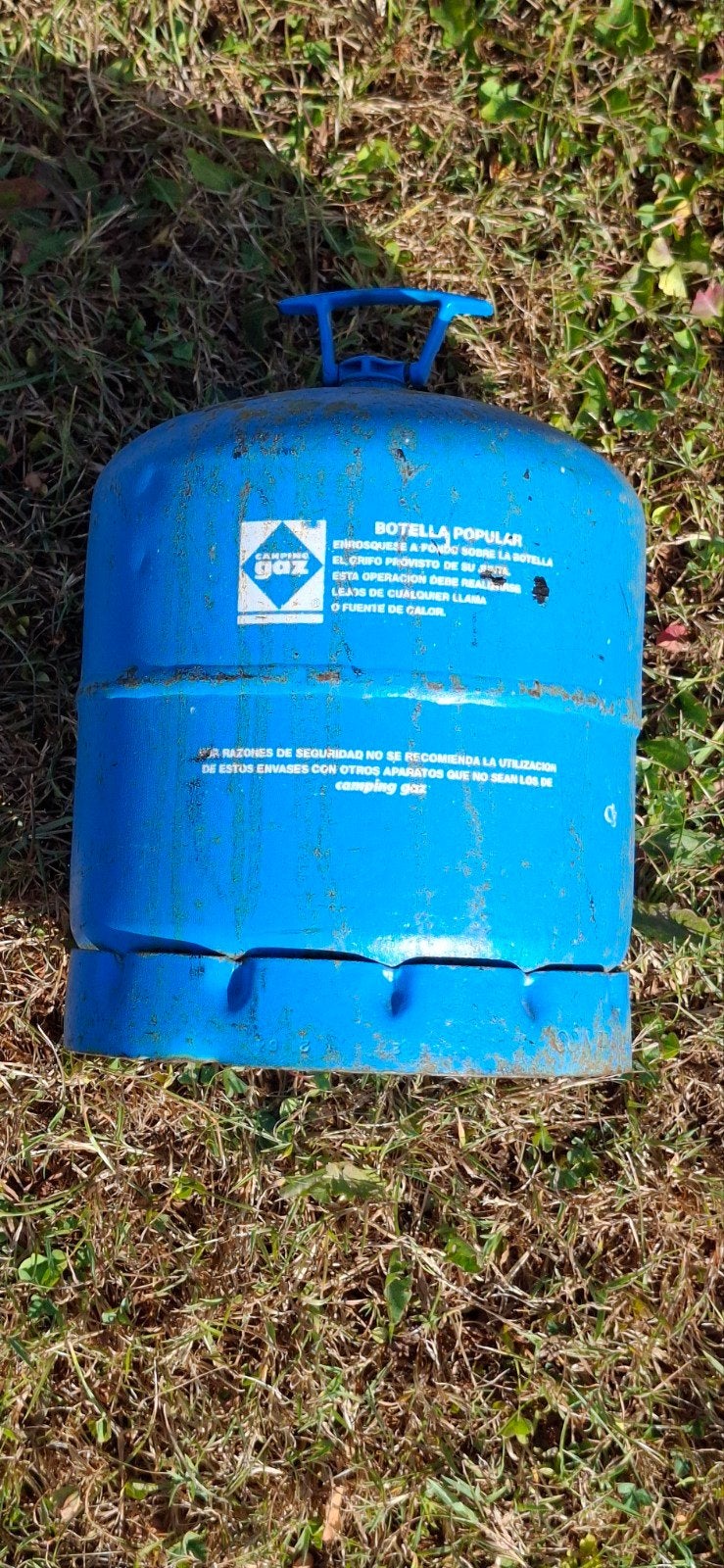 VIDANGE DE GAZ-CAMPING GAZ, Enlèvement, Utilisé