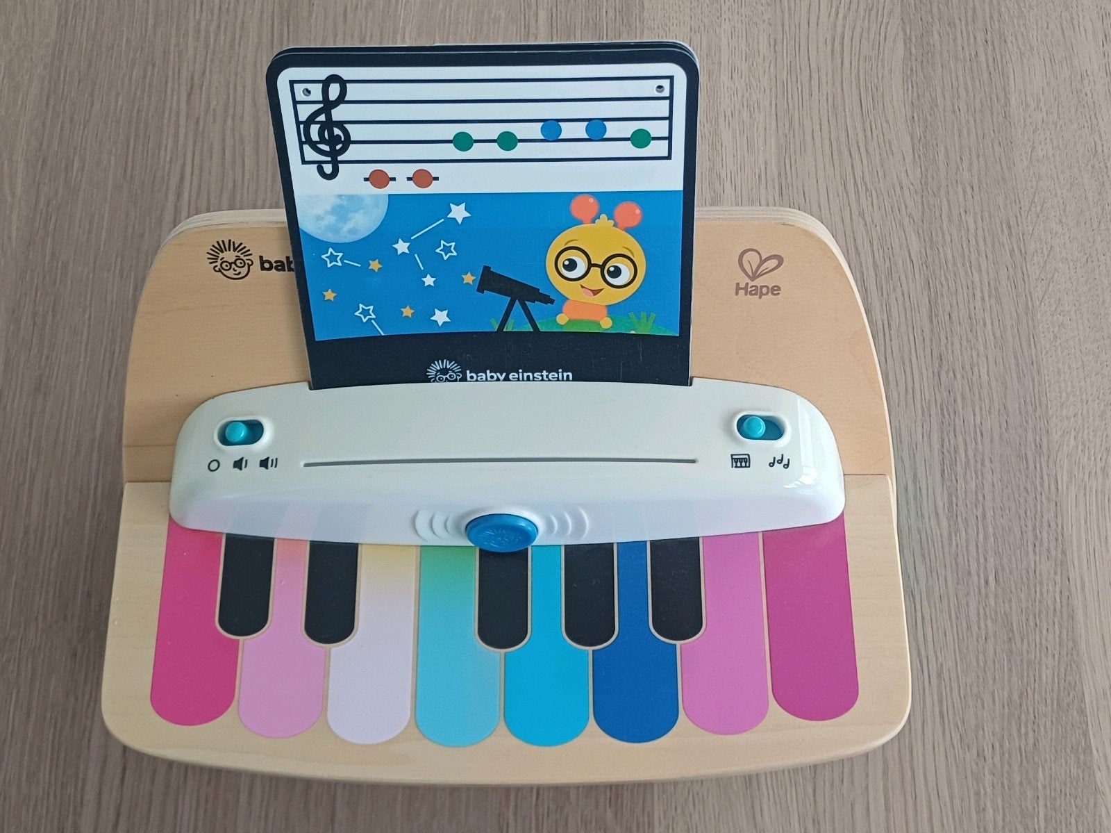 Piano baby einstein, Ophalen