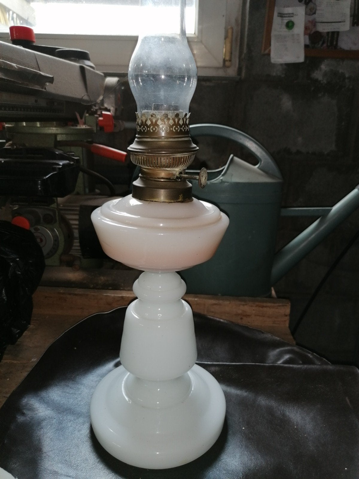 Victoriaanse olielamp., Antiek en Kunst, Ophalen