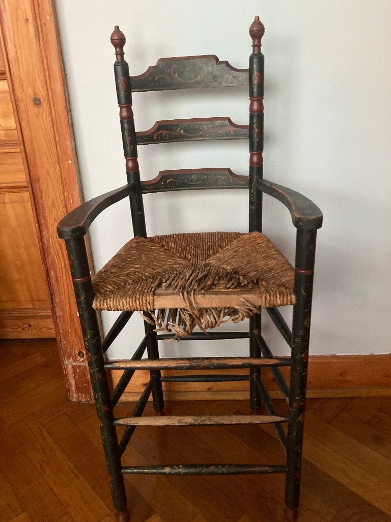 Chaise haute enfant Hindeloopen, Antiquités & Art, Enlèvement