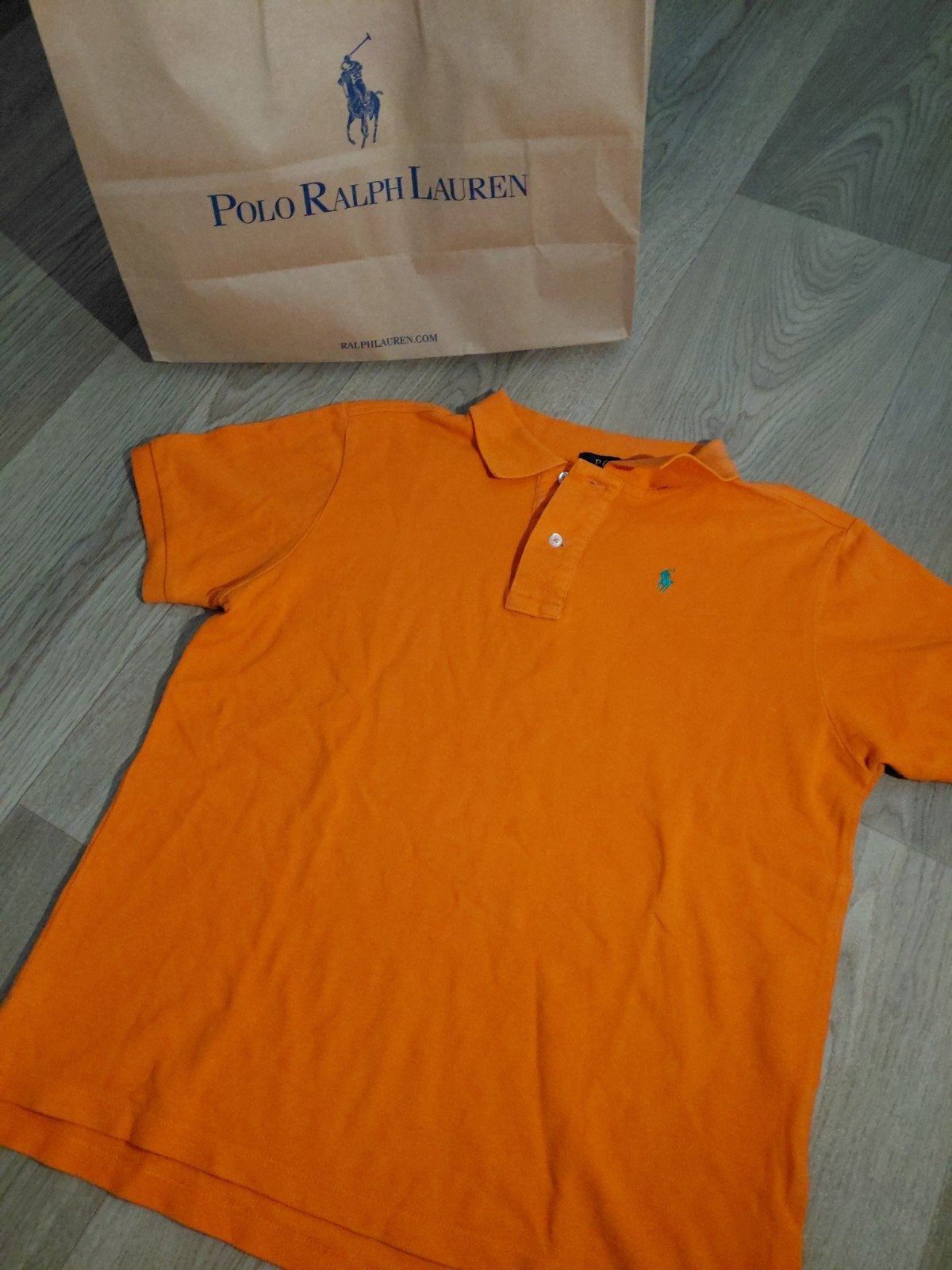 nieuw nooit gedragen zonder prijskaartje polo ralph lauren, Kleding | Heren, Ophalen, Maat 48/50 (M), Nieuw, Oranje