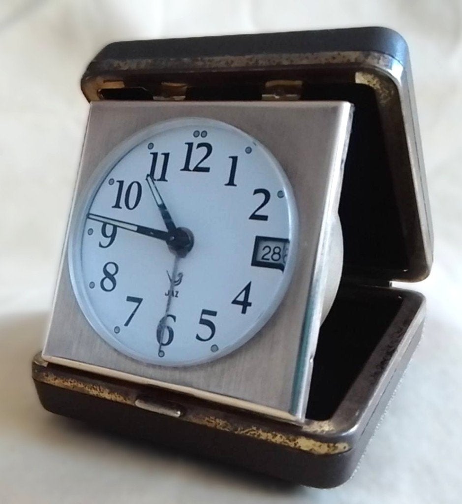 Réveil de voyage Jaz Grainic vintage, Enlèvement ou Envoi