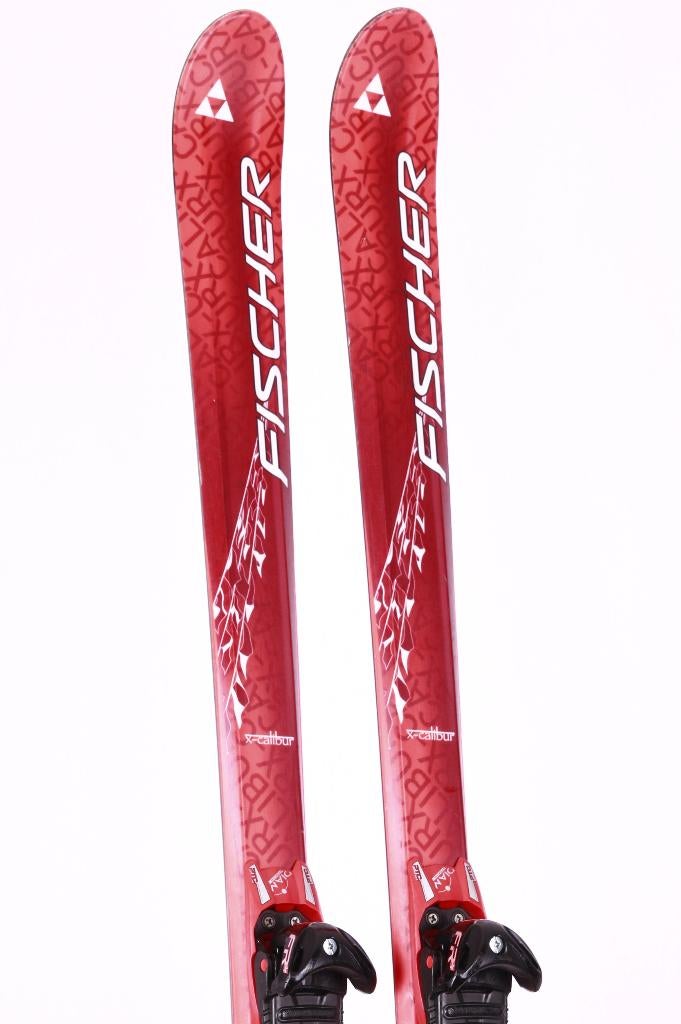 175 toerski's FISCHER X-CALIBUR, red + Diamir FR 12, Sport en Fitness, Skiën en Langlaufen, Gebruikt, Ski's, Ski, Fischer, Carve