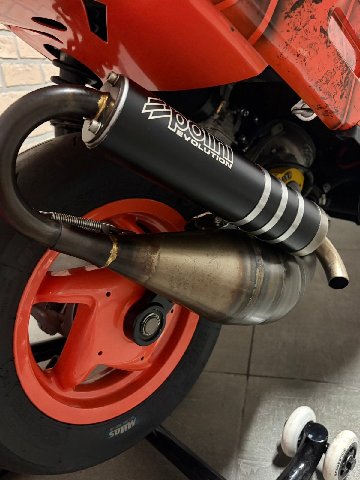 Polini big evolution, Fietsen en Brommers, Brommers | Tuning en Styling, Ophalen, Zo goed als nieuw