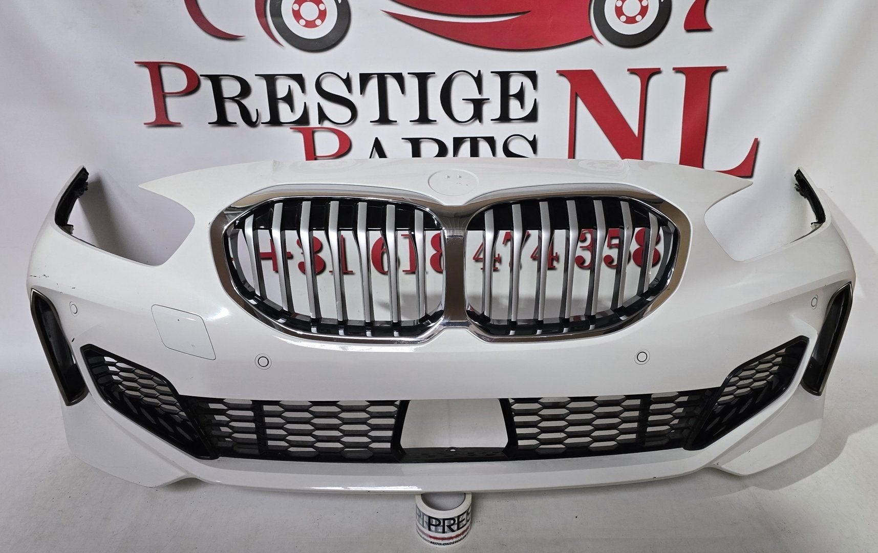 Voorbumper BMW 1 Serie F40 M135i M140i M PERFORMANCE 6xPDC, Gebruikt, -, Voor, Ophalen of Verzenden