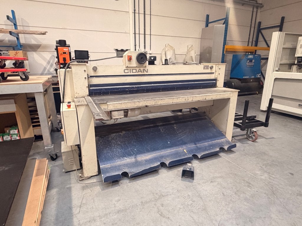CIDAN HSM-F 20/3 elektrische plaatschaar – 2.050  3 mm, Ophalen