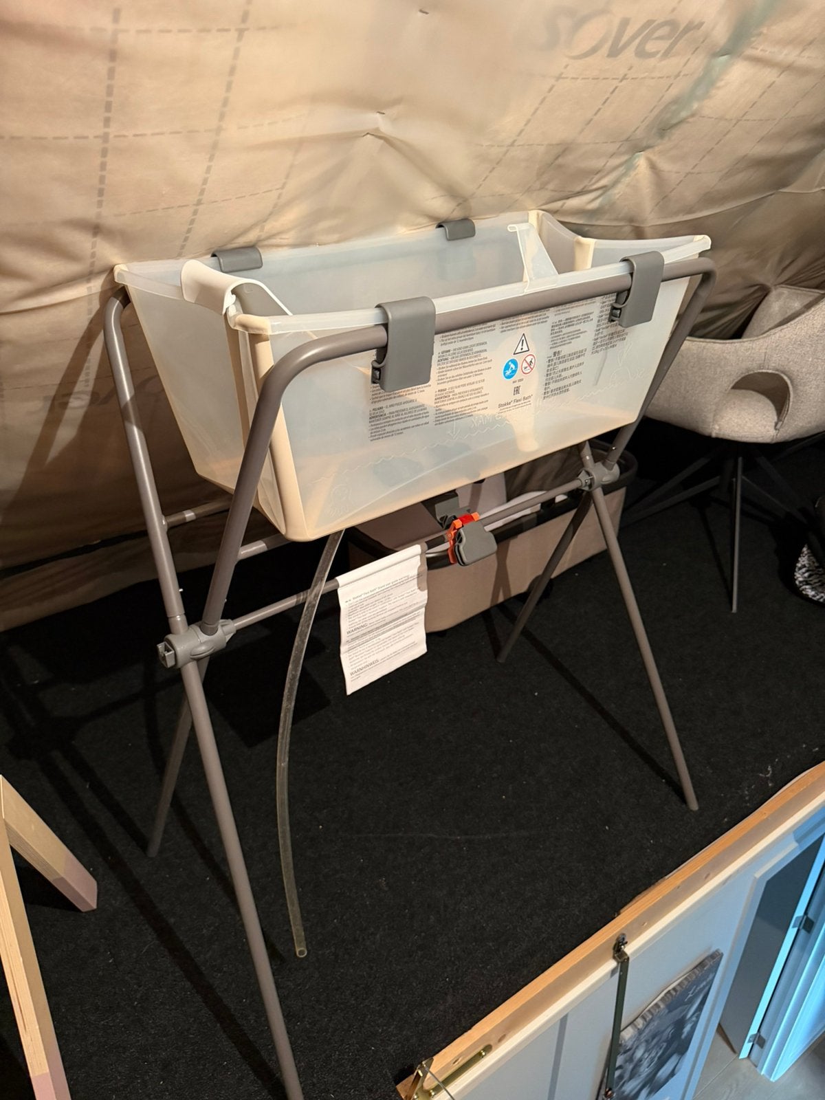 Stokke opvouwbaar badje, Kinderen en Baby's, Badjes en Verzorging, Ophalen, Zo goed als nieuw, Badje