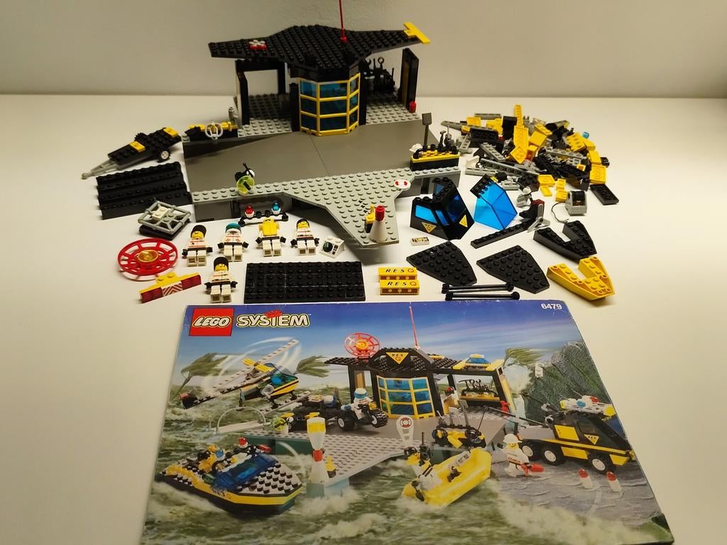 Lego 6479 (incomplet), Lego, Minifigurines incluses, Utilisé, Briques en vrac
