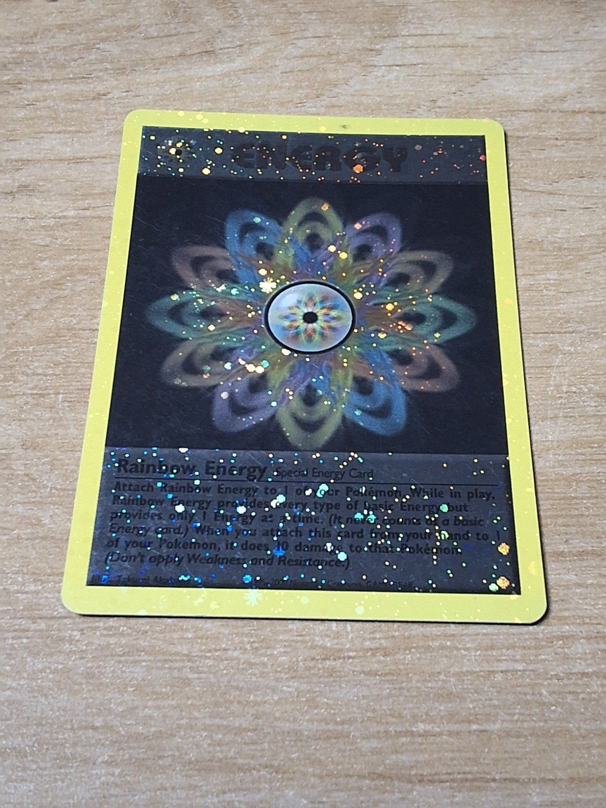 Rainbow energie cosmos holo promo, Ophalen