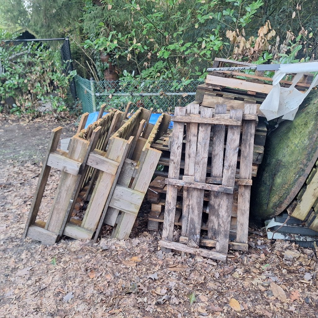Pallets, Ophalen, Gebruikt, Pallet